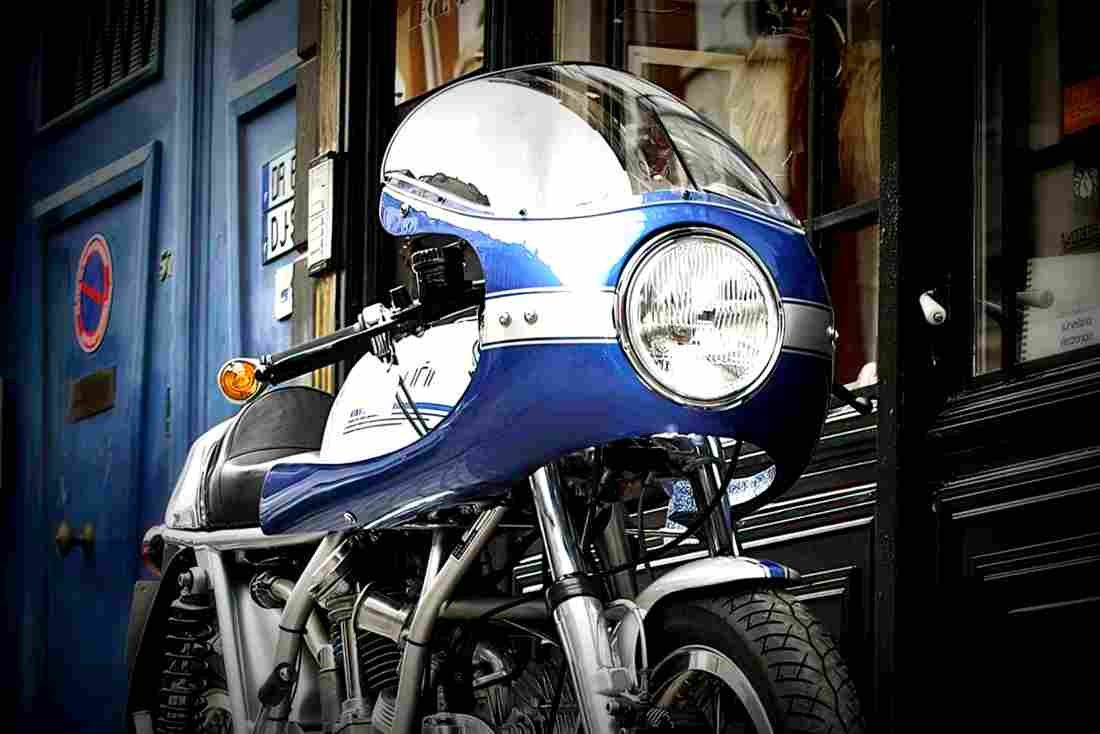 Ducati 900 SS 1975 4 motorbike A4 Photo Print