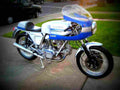 Ducati 900 SS 1978 2 motorbike A4 Photo Print