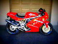 Ducati 900 SS 1993 1 motorbike A4 Photo Print