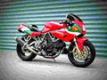 Ducati 900 SS 1993 4 motorbike A4 Photo Print