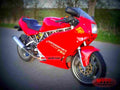 Ducati 900 SS C 1995 5 motorbike A4 Photo Print