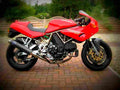 Ducati 900 SS C 1996 4 motorbike A4 Photo Print