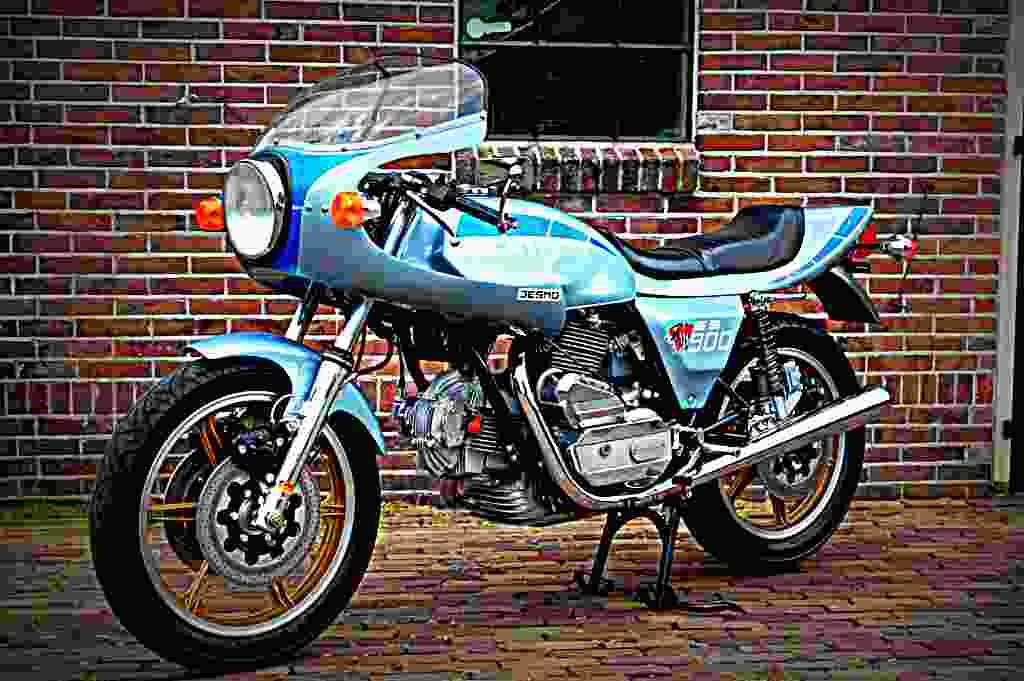 Ducati 900 SS Darmah 1981 1 motorbike A4 Photo Print