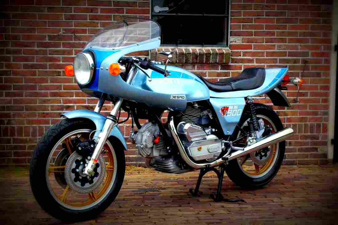 Ducati 900 SS Darmah 1981 5 motorbike A4 Photo Print