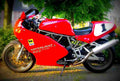 Ducati 900 Superlight 1992 1 motorbike A4 Photo Print