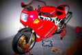 Ducati 900 Superlight 1992 5 motorbike A4 Photo Print