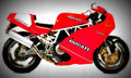 Ducati 900 Superlight 1993 5 motorbike A4 Photo Print