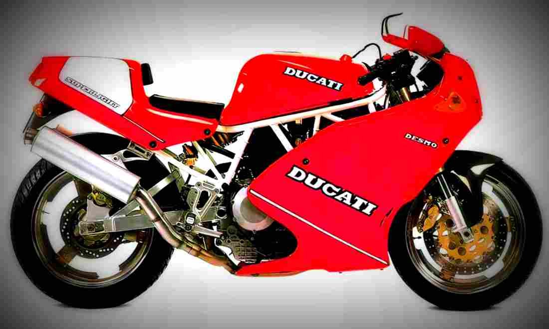 Ducati 900 Superlight 1993 5 motorbike A4 Photo Print