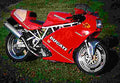 Ducati 900 Superlight 1994 4 motorbike A4 Photo Print