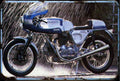 Ducati 900ss 77 aged A4 Photo Print