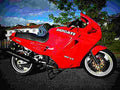 Ducati 907 i.e. Paso 1992 3 motorbike A4 Photo Print
