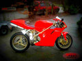 Ducati 916 Biposto 1997 6 motorbike A4 Photo Print