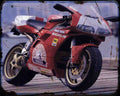 Ducati 916 Motorbike Vintage Aged A4 Photo Print