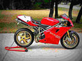 Ducati 916 Senna 1996 1 motorbike A4 Photo Print