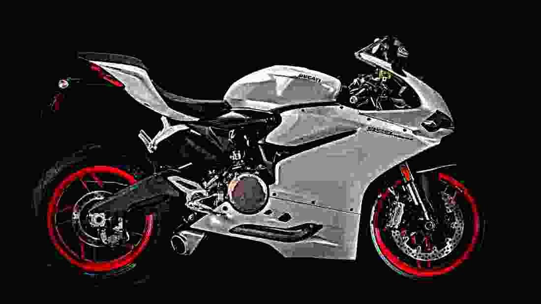 Ducati 959 Panigale 2017 1 motorbike A4 Photo Print