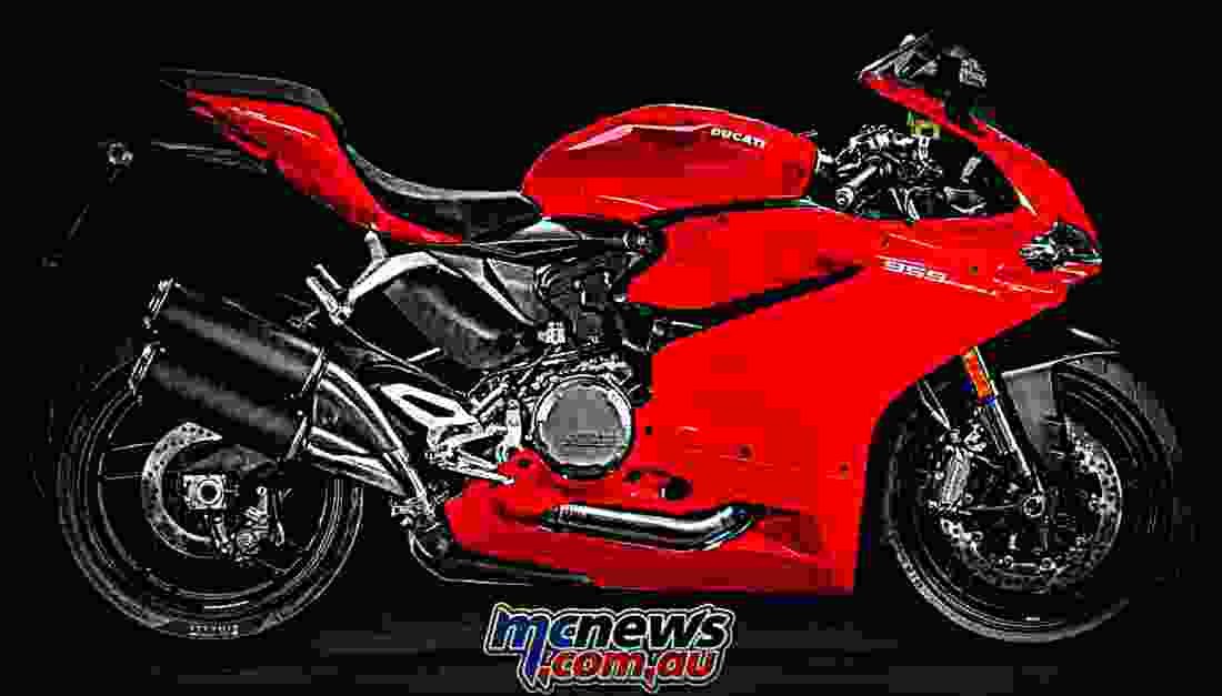 Ducati 959 Panigale 2018 2 motorbike A4 Photo Print