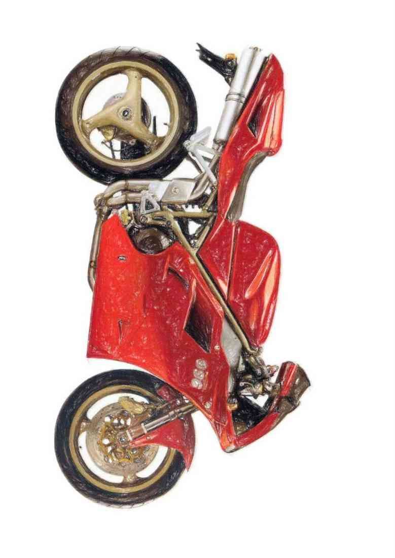 Ducati 996 1999 Special Edition A4 Photo Print
