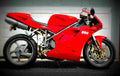 Ducati 996 2001 1 motorbike A4 Photo Print