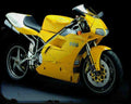 Ducati 996S 4 Motorbike Vintage Aged A4 Photo Print