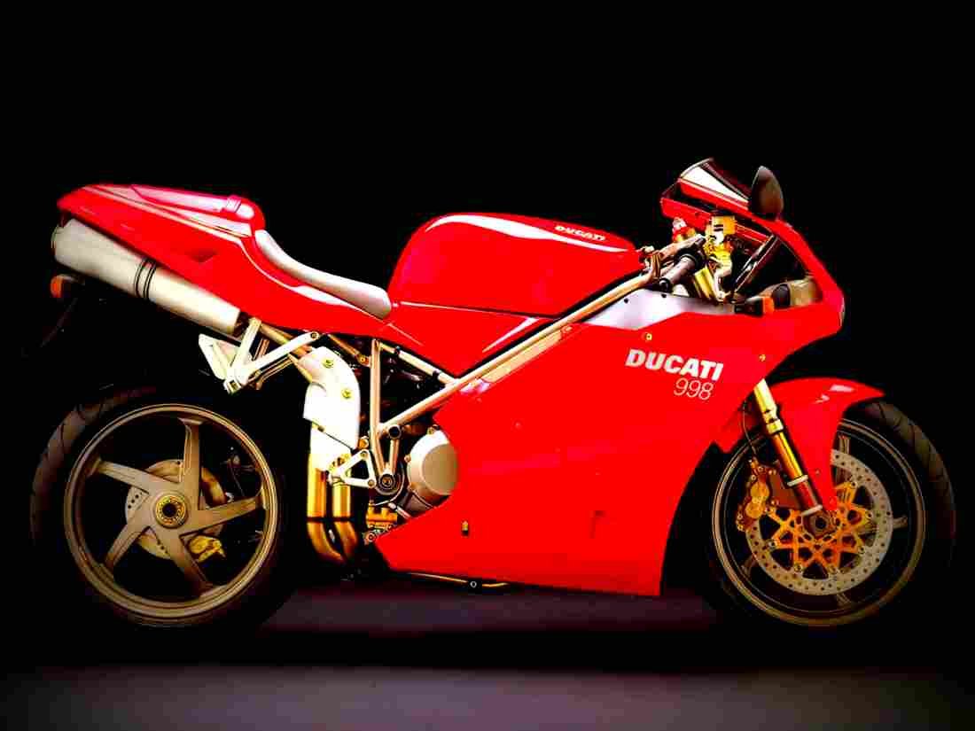 Ducati 998 2003 5 motorbike A4 Photo Print