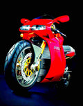 Ducati 998 R 2002 3 motorbike A4 Photo Print
