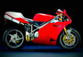 Ducati 998 R 2002 4 motorbike A4 Photo Print