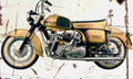 Ducati Apollo 1963 Aged Vintage A4 Photo Print