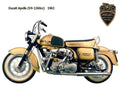 Ducati Apollo 1963 motorbike A4 Photo Print