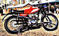 Ducati Cadet motorbike A4 Photo Print