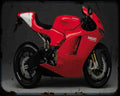 Ducati Desmosedici Rr 5 Motorbike Vintage Aged A4 Photo Print