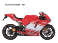 Ducati DesmosediciRR 2007 motorbike A4 Photo Print