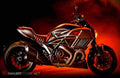 Ducati Diavel Diesel 2017 1 motorbike A4 Photo Print