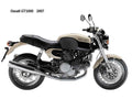 Ducati GT1000 2007 motorbike A4 Photo Print