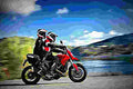 Ducati HyperStrada HyperStrada 2 motorbike A4 Photo Print