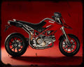 Ducati Hypermotard 2 Motorbike Vintage Aged A4 Photo Print