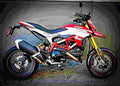 Ducati Hypermotard 939 SP 2017 2 motorbike A4 Photo Print