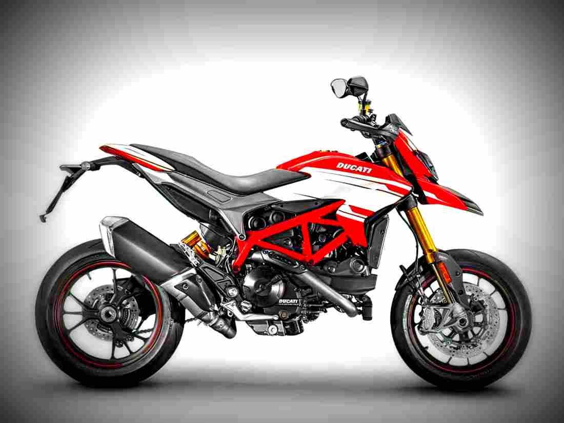 Ducati Hypermotard 939 SP 2018 3 motorbike A4 Photo Print