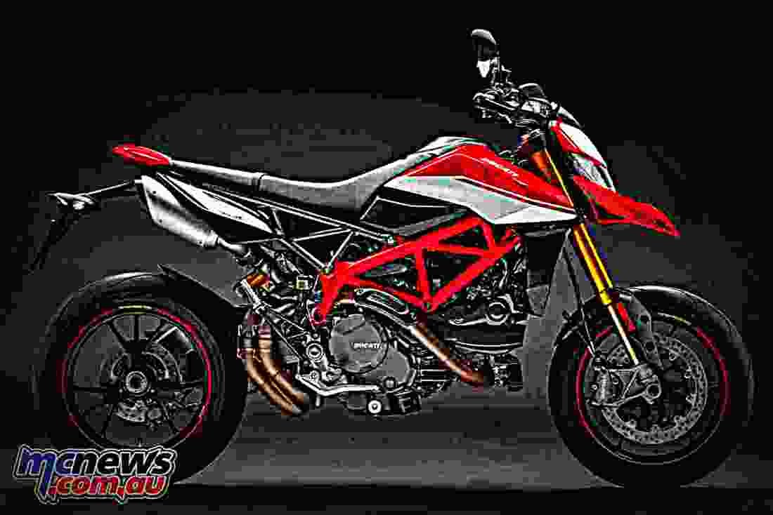 Ducati Hypermotard 950 SP 2019 3 motorbike A4 Photo Print