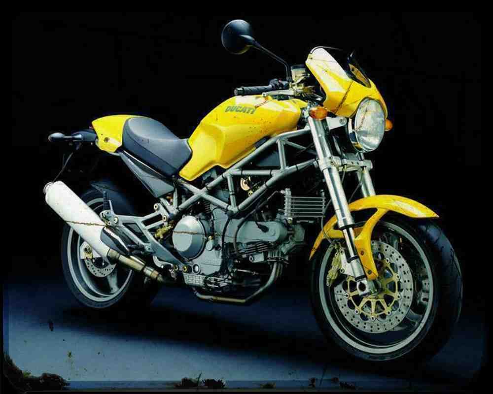 Ducati M1000S 03 2 Motorbike Vintage Aged A4 Photo Print