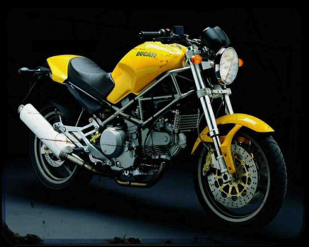 Ducati M600 1 Motorbike Vintage Aged A4 Photo Print