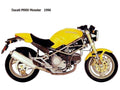 Ducati M900 Monster 1996 motorbike A4 Photo Print