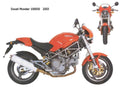 Ducati Monster 1000DS 2003 motorbike A4 Photo Print