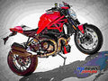 Ducati Monster 1200 R 2017 2 motorbike A4 Photo Print