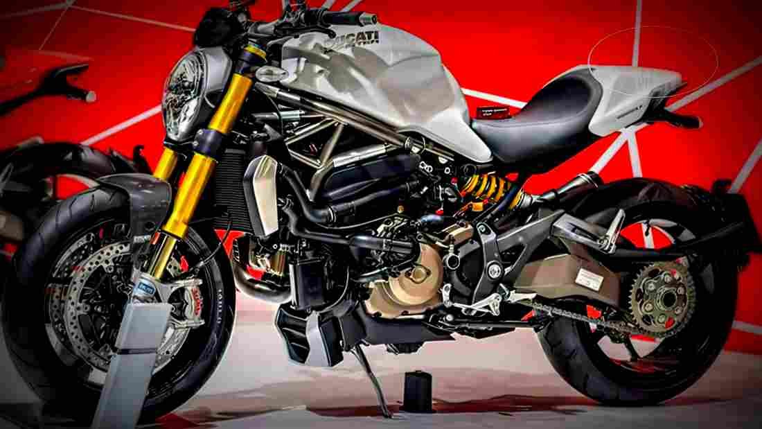Ducati Monster 1200 R 2018 2 motorbike A4 Photo Print