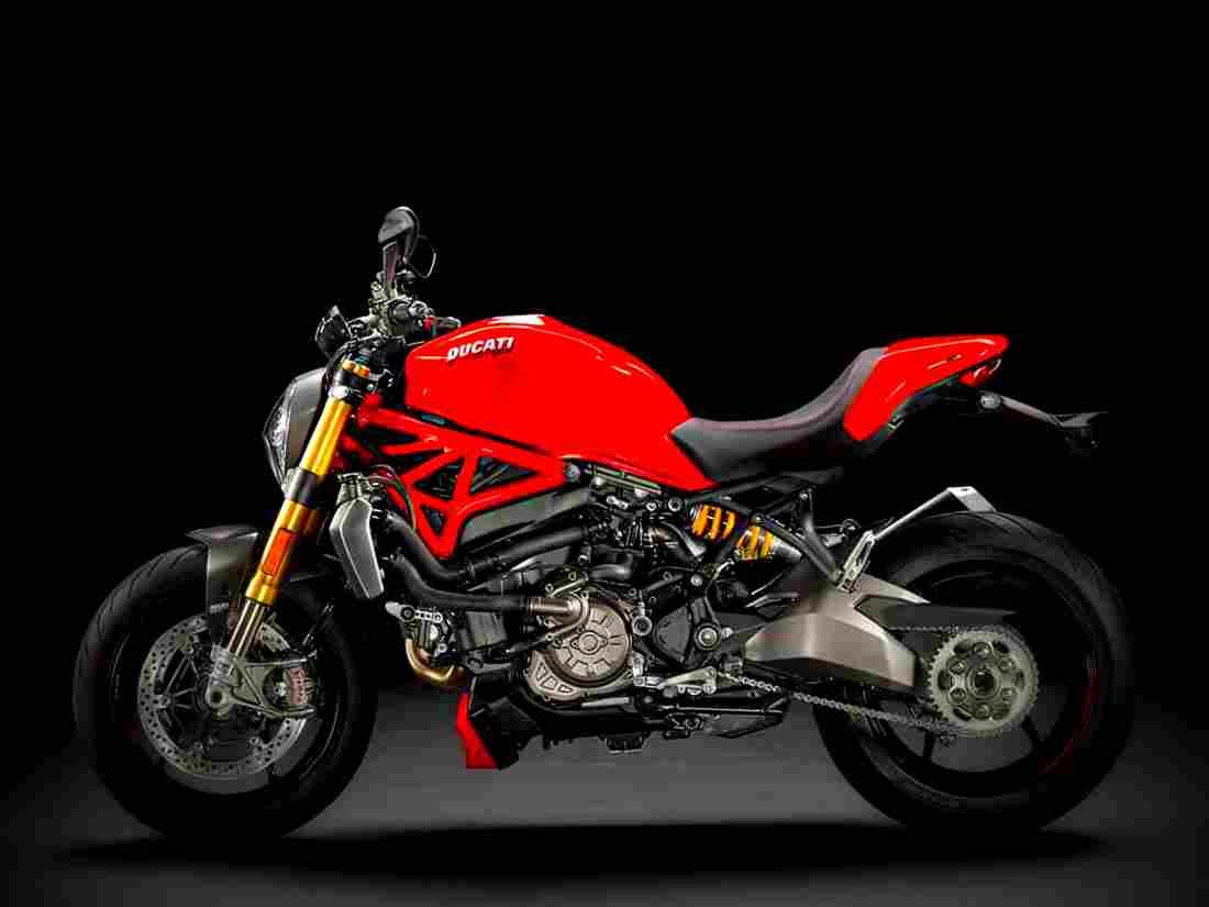 Ducati Monster 1200 S 2018 2 motorbike A4 Photo Print