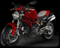 Ducati Monster 659 Motorbike Vintage Aged A4 Photo Print