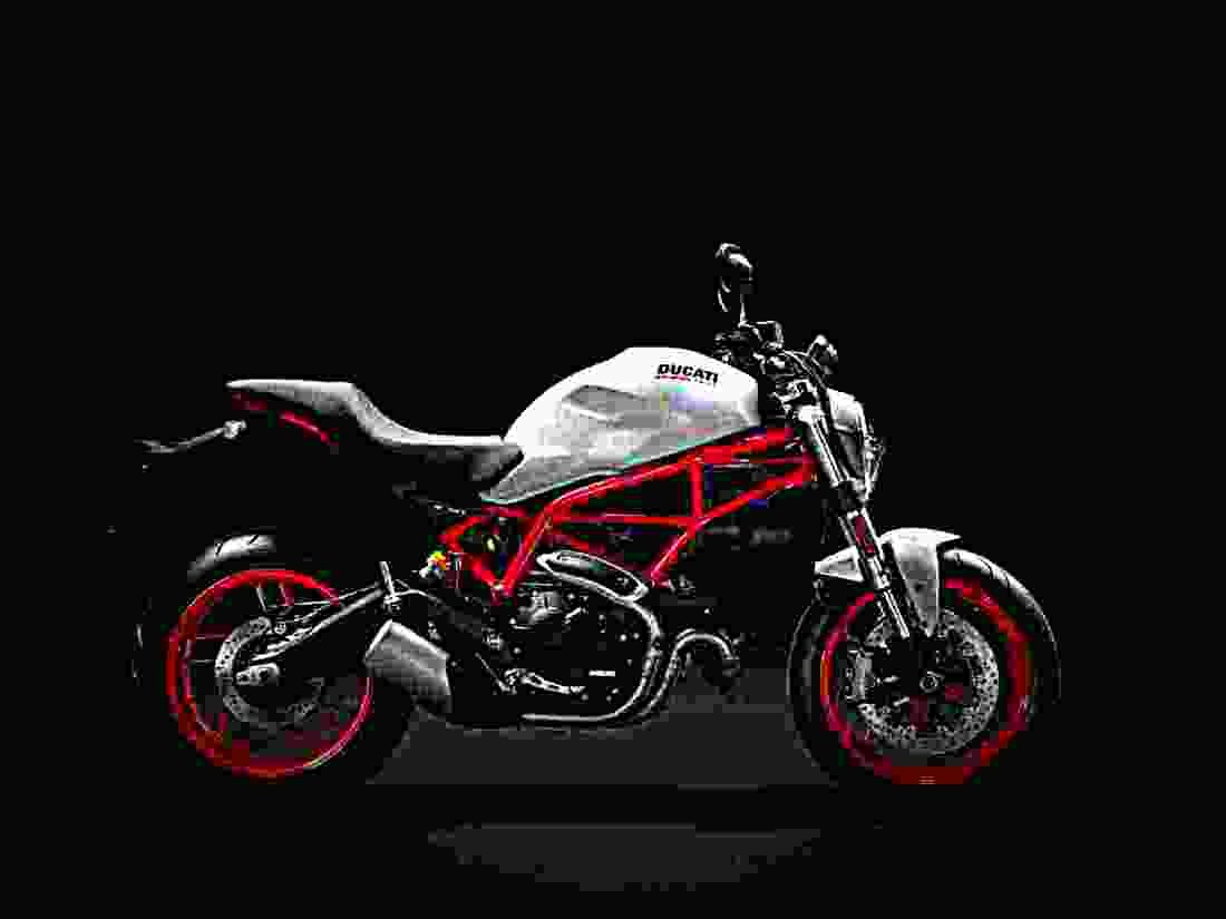 Ducati Monster 797 2017 1 motorbike A4 Photo Print