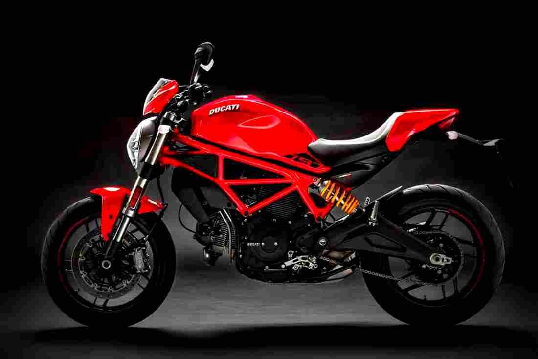Ducati Monster 797 2019 2 motorbike A4 Photo Print