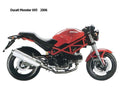 Ducati Monster695 2006 motorbike A4 Photo Print