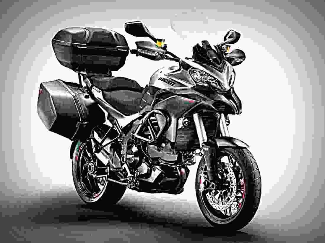 Ducati Multistrada 1200 1200cc 4 motorbike A4 Photo Print